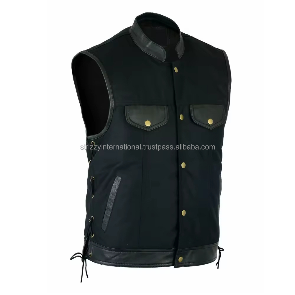 Leather Vest Detail 1