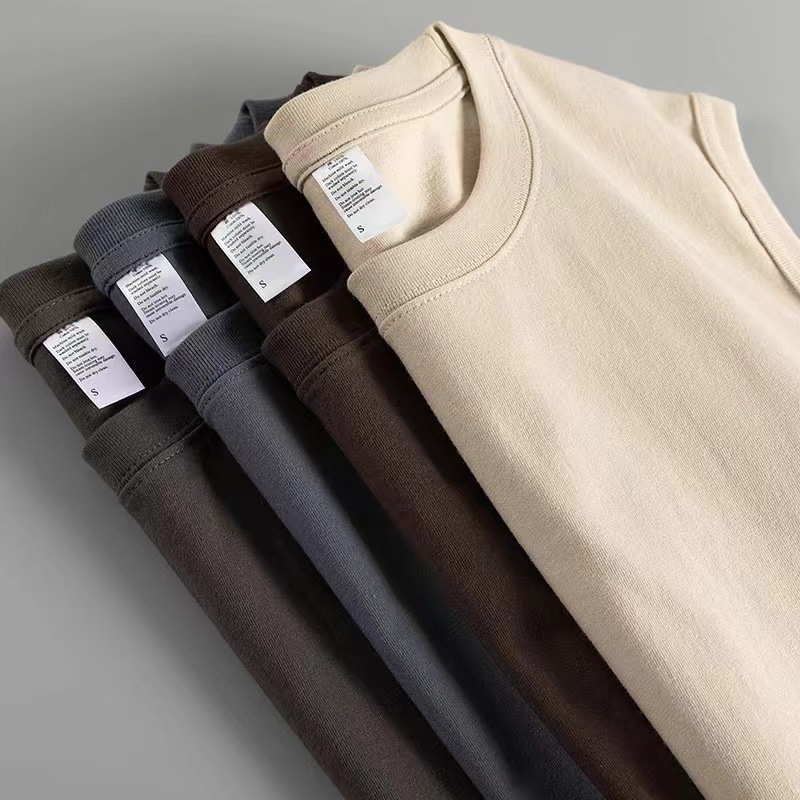 OEM Printed Logo 250g Heavy Cotton Sleeveless Tank Top Plain Blank Sports Gym Singlet for Men 100% Knitted Cotton Loose Plus