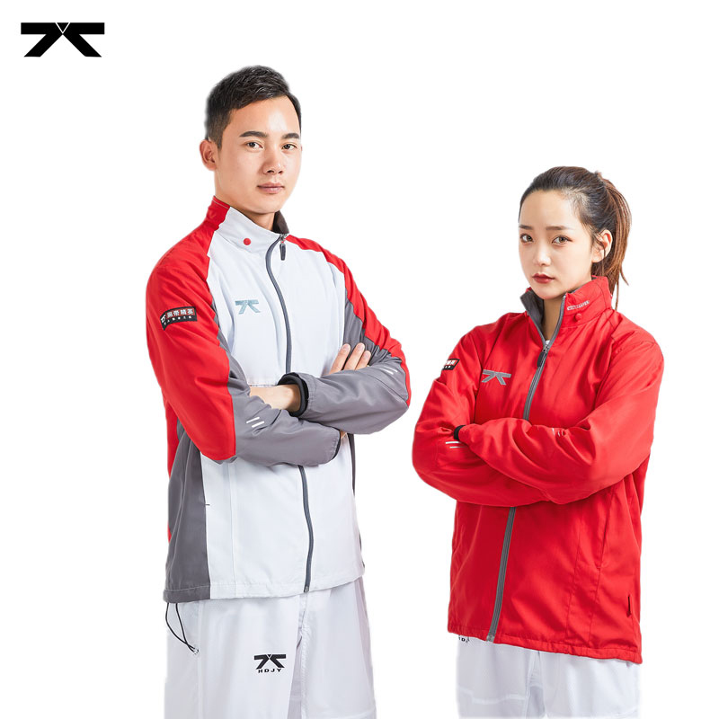 Windproof Quick Dry Outdoor Running Windbreaker Sports Jacket Dojo Team Uniform Customized Taekwondo Combat