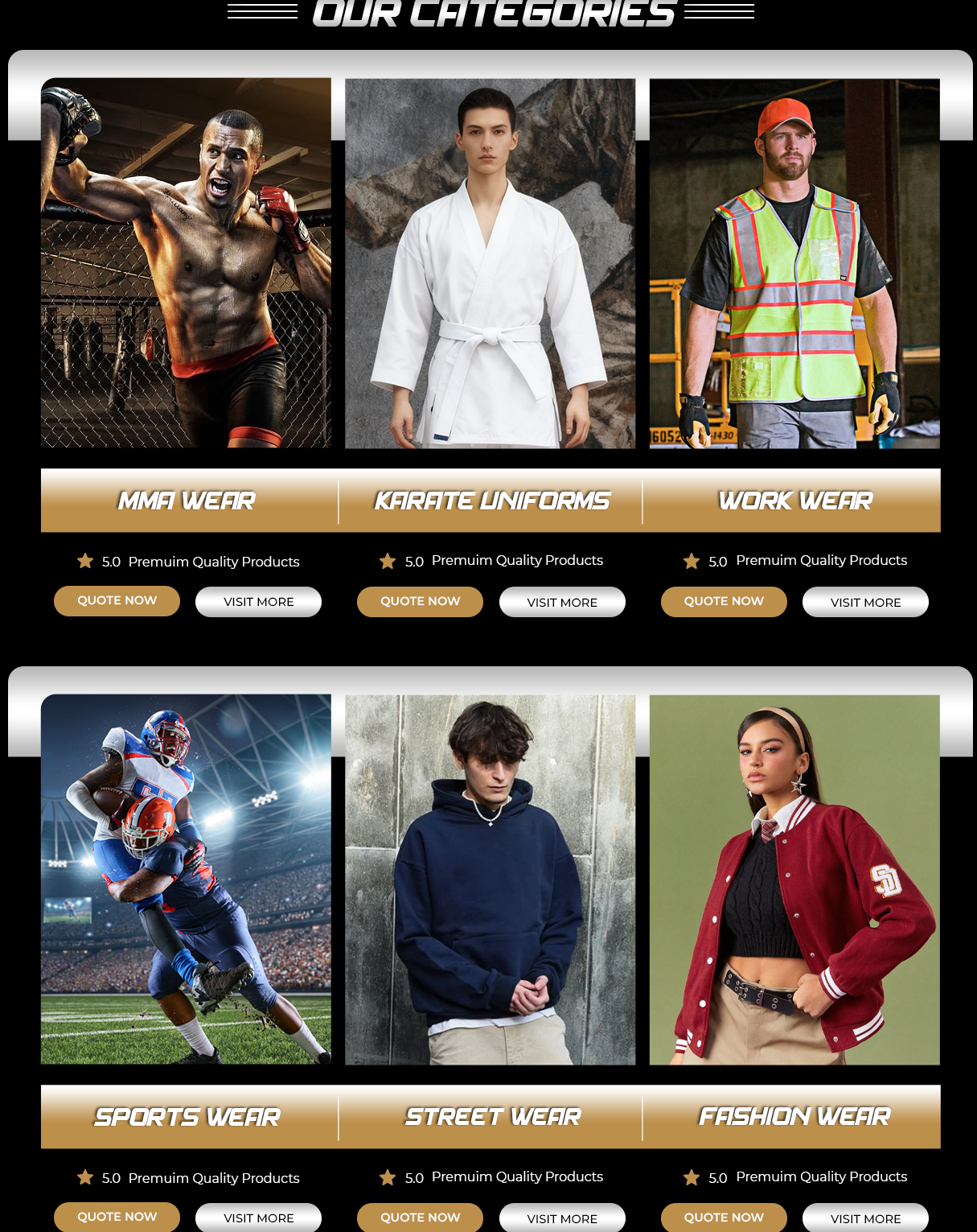 Category Showcase