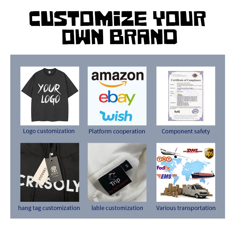 T Shirt Manufacturer Wholesale T Shirt Drop Shoulder Heavyweight 230g Custom Brand Logo Print Blank Men's T-Shirts