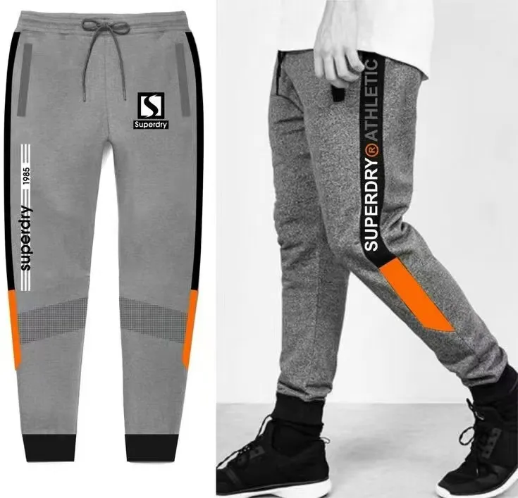 Men′ S Sweatpants Tapered Gym Running Workout Pants Athletic Drawstring Joggers with Pockets Men′ S Training Zipper Pocket Essential Jogger