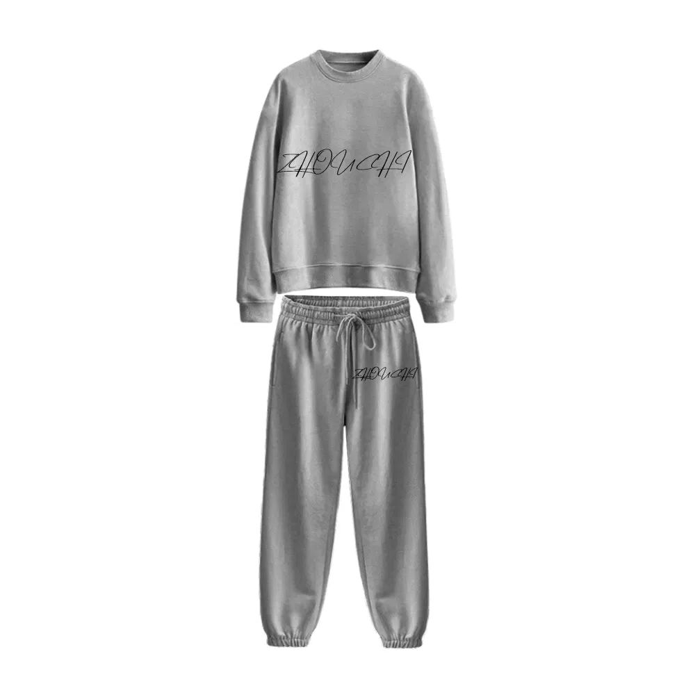 Autumn New Design Thick Cotton French Terry Men′ S Custom Sweatsuit Joggers