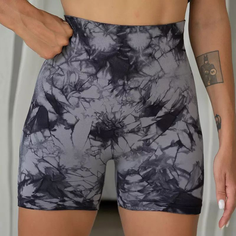 Hot Sale Seamless Yoga Biker Shorts Breathable Butt Lifting High Waist Gym Sports Shorts For Women's Running And Yoga