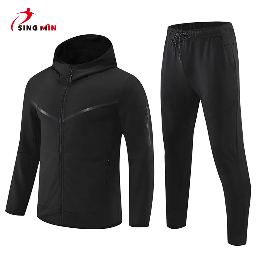 Wholesale Customized Sweat Suits Mens Sports Gym Wear Jogging Suits Apparel Clothing Distributors Jogger