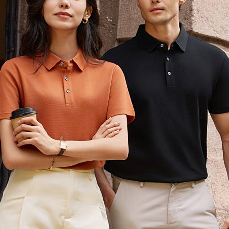 Low MOQ Custom Polo Shirts with Embroidery logo Business Shirt High Quality Casual Short Sleeve Unisex Pique Polo Shirts
