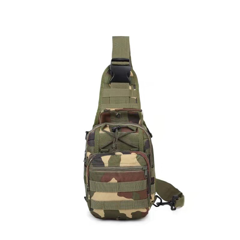 Tactical Cross Body Sling Bag Camping Hiking Chest Pack