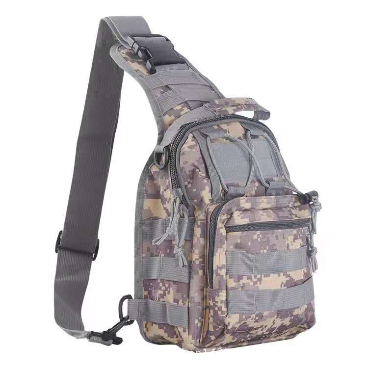 Tactical Cross Body Sling Bag Camping Hiking Chest Pack