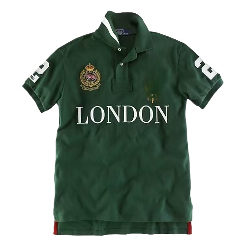 Men's 100% Cotton for Polo T-shirts High Quality 22 Colors Custom Printed Embroidery OEM Logo Breathable Blank Polo Shirts