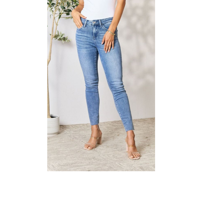 High Quality Women's Skinny Stretchy Breathable Plus Size High Waist Denim Jeans with Embroidery Sexy Casual Full Length BD