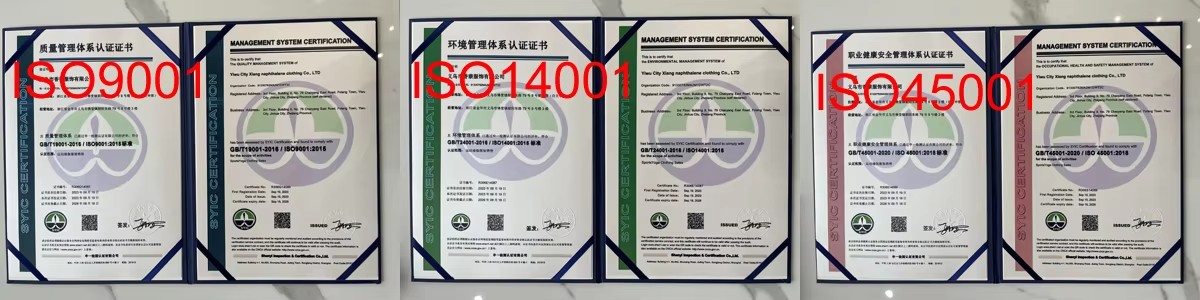 Certifications