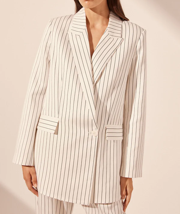 Wholesale Custom Women Casual Work Wear Blazer Set Oversize Fashion Business Suits Loose Wide Leg Pants Suits&amp;Blazers