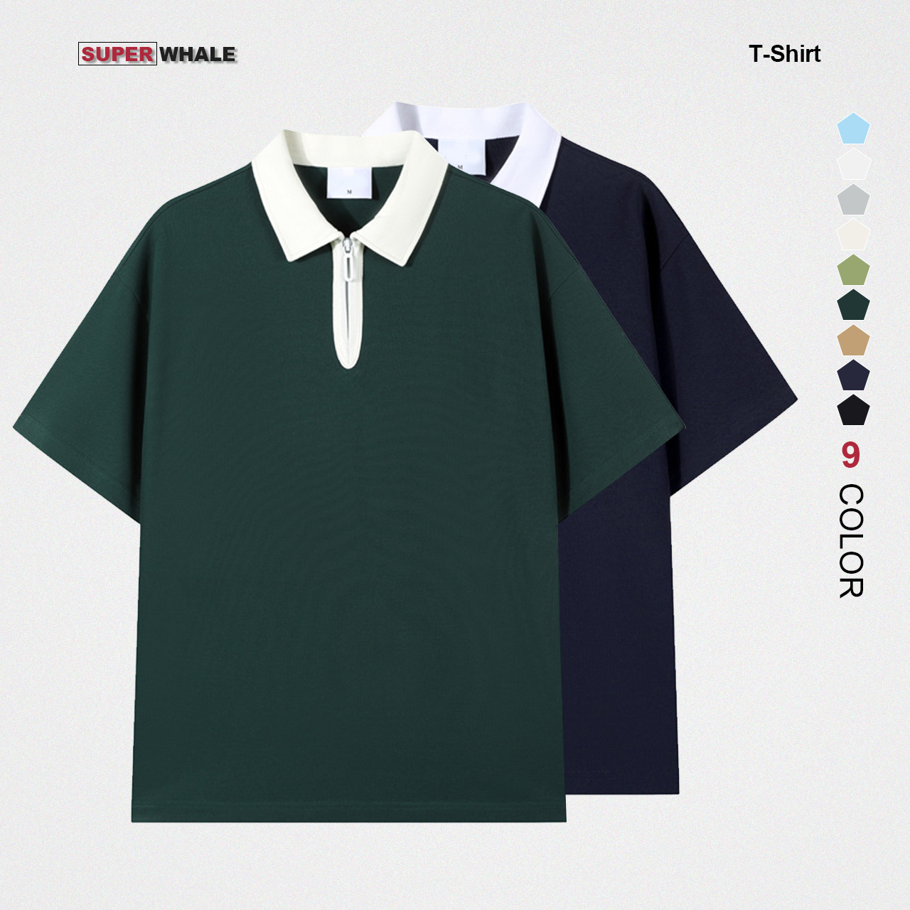 Wholesale High Quality Plain Casual Custom Logo Polo Shirt for Men