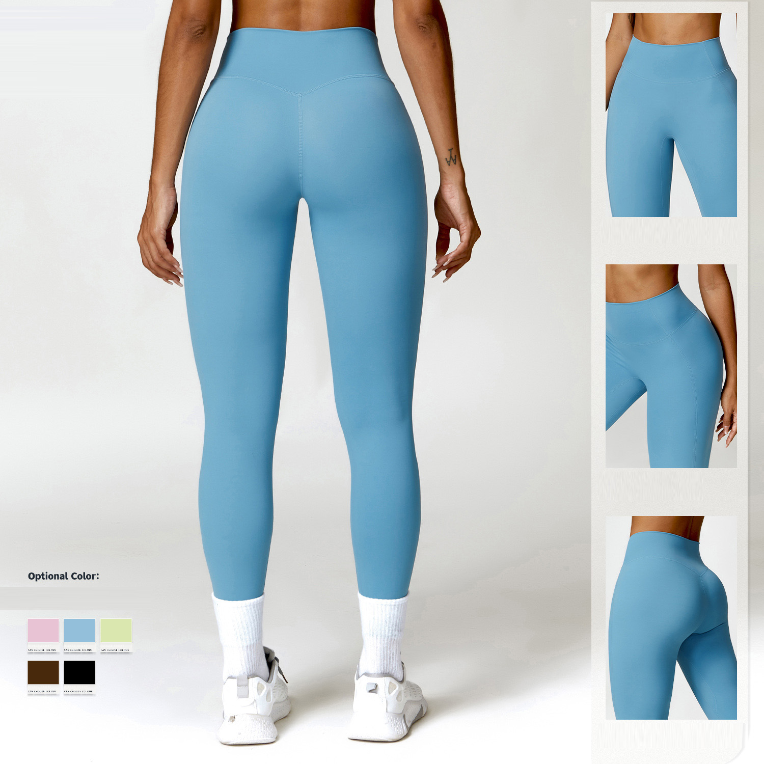 Wholesale Custom Fitness Wear Yoga Sets Gym Workout Clothes Athletic Suits Sports Bra Jacket High Waist Leggings Set For Women