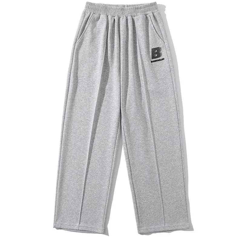 Vintage Women's Cotton Polyester French Terry Compound Sports Trousers, Lady's Sportwear Joggers