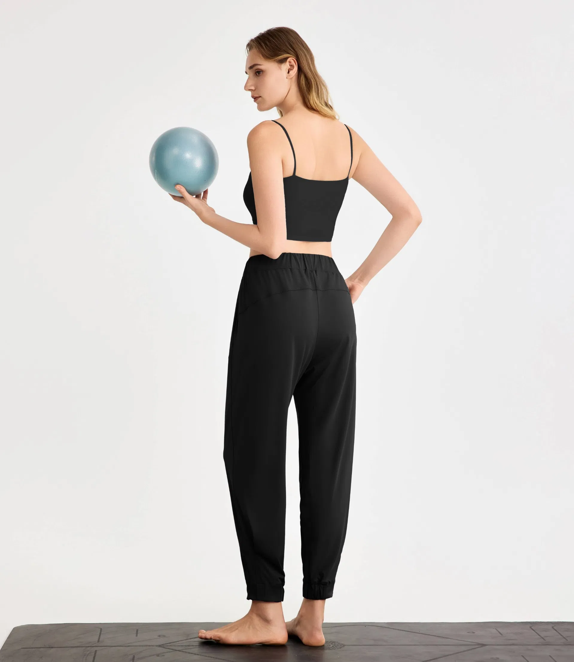 Women's Activewear Sports Pants Highwaisted Slim Yoga Joggers
