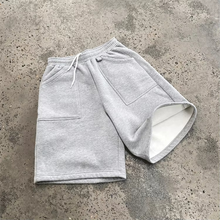 YITE Custom Men's Baggy Bermuda Sports Sweats Short Pants De Hombre High Quality Heavyweight 100% Cotton Running Shorts For Men