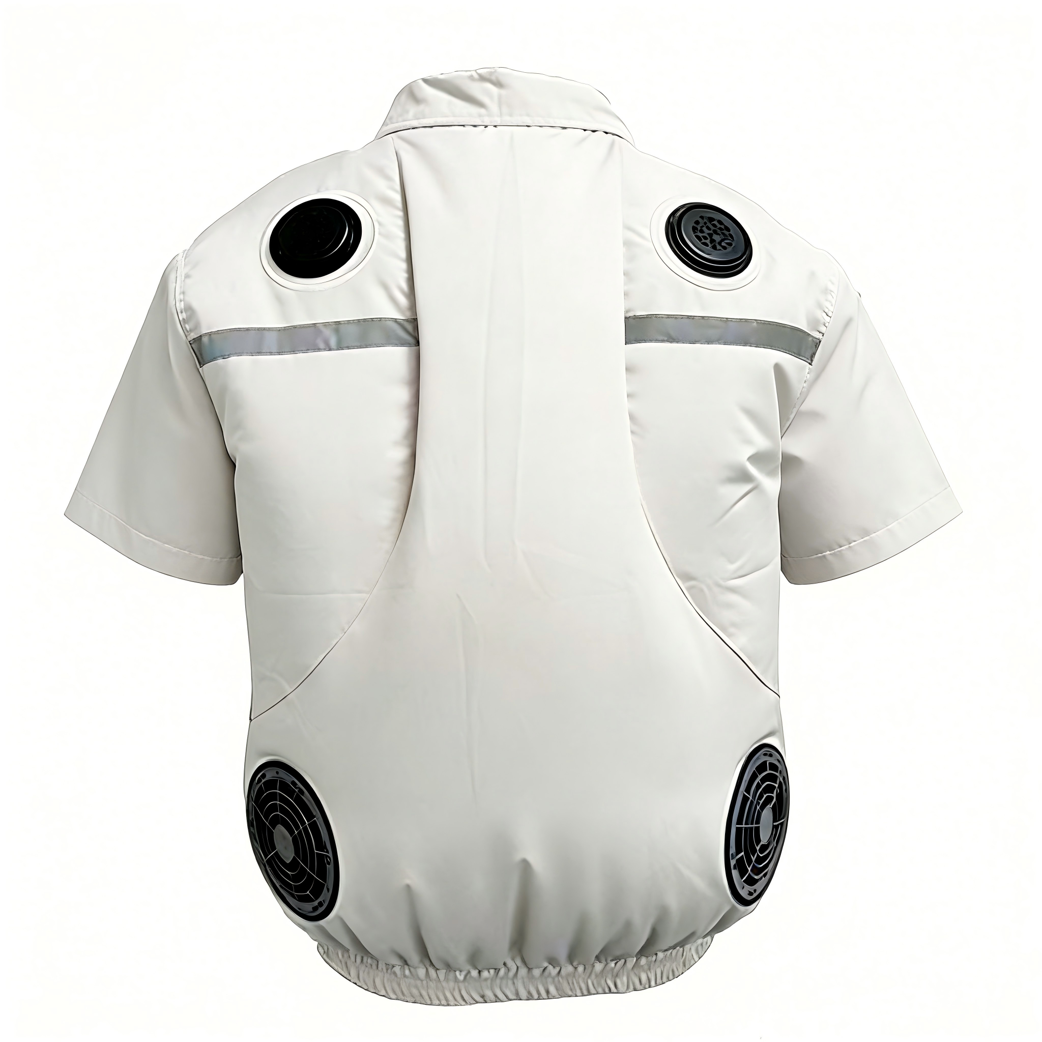 Men's Formal Peltier Cooling Air Conditioning Vest With Zipper Closure Summer Outdoor Cool Jacket For Outdoor Activities