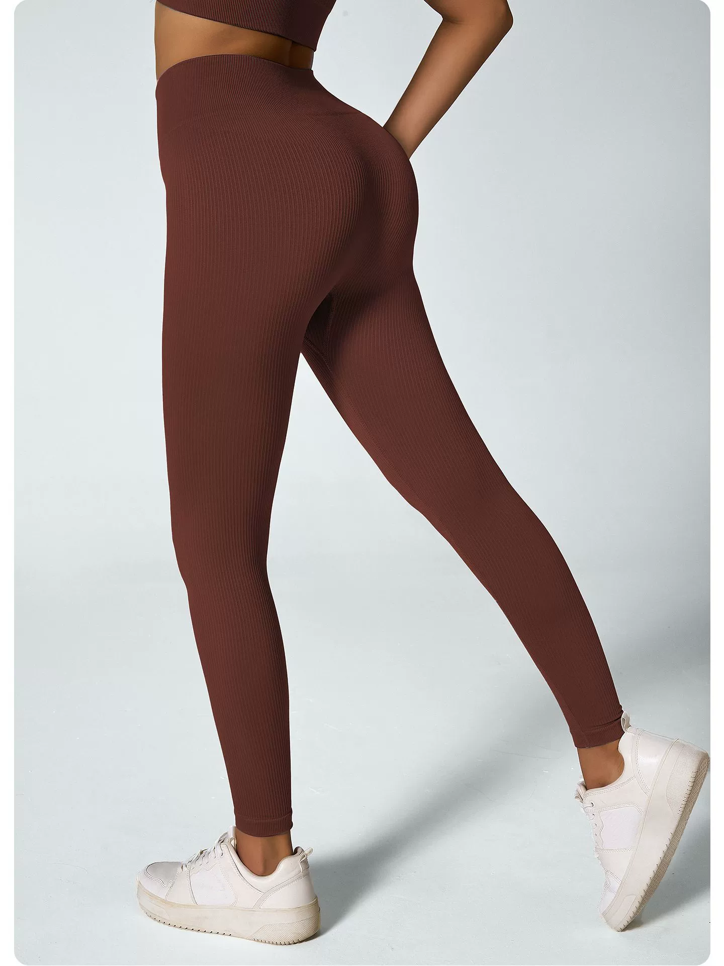 Seamless Flared rib Leggings