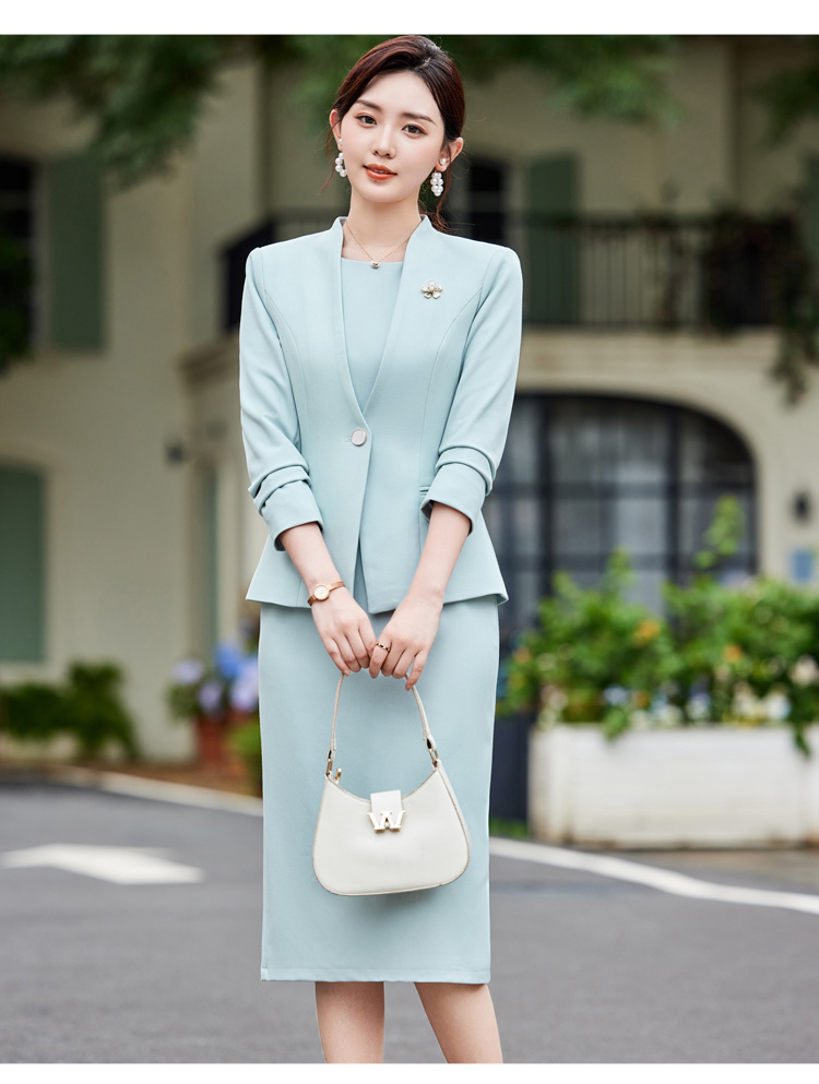 Fashionable Pink Two-Piece Spring Suit Dress New Release Women's Wedding Suit & Blazers