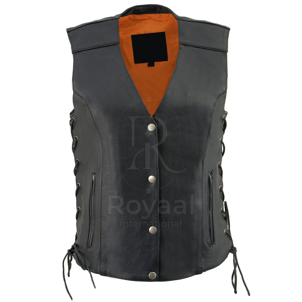 Top Selling Men Clothing Breathable Leather Vest Unique Design Lightweight Leather Vest For Men