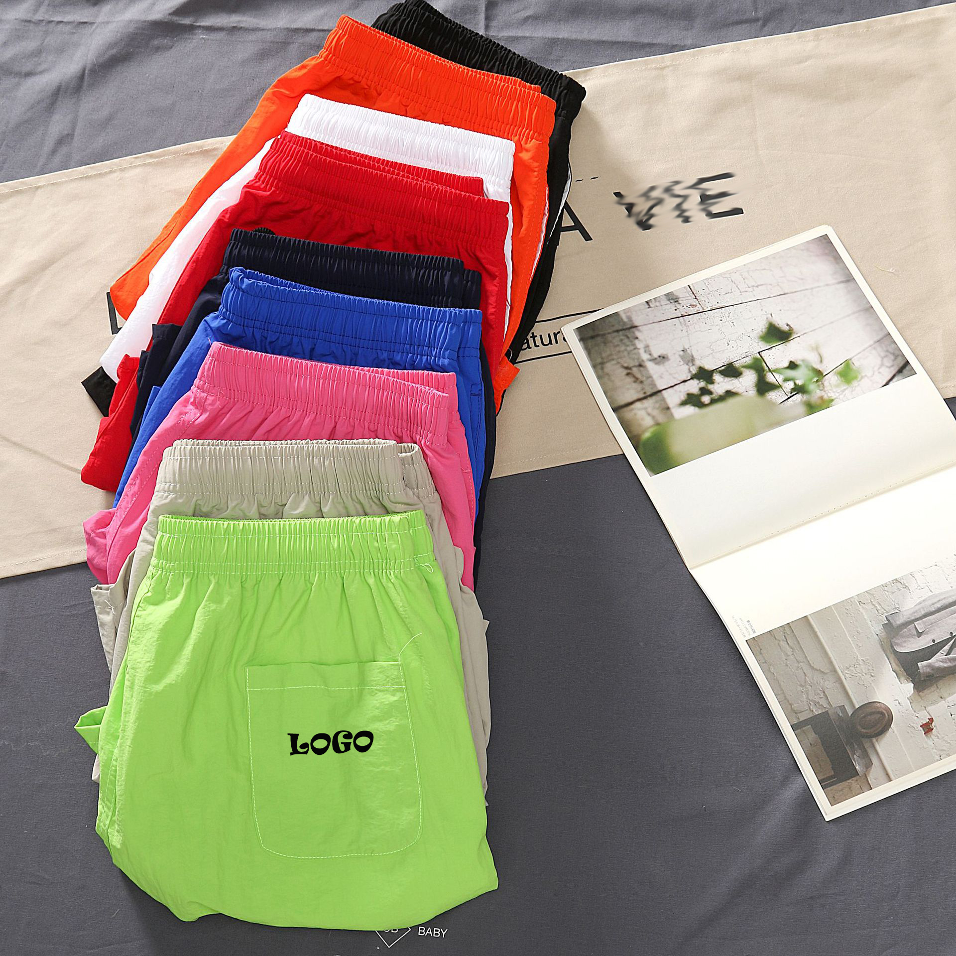 New Design Board Shorts Unisex Swimming Trunks Waterproof Swim Beach Shorts OEM Custom Logo Summer Bath Suits for Men