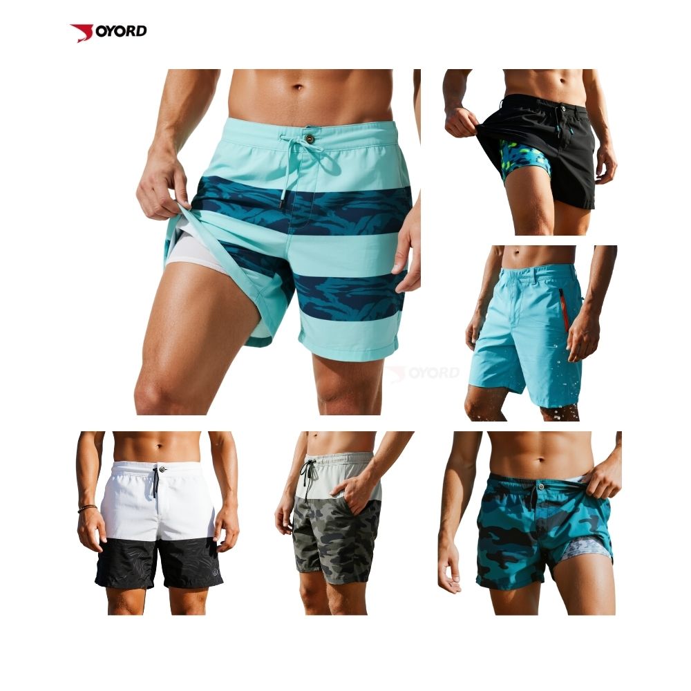 Full Custom Design Light Men Gym Shorts Woven Fabric Sports Shorts Quick Dry 5"/7" Running Gym Athletic Volleyball Workout Short