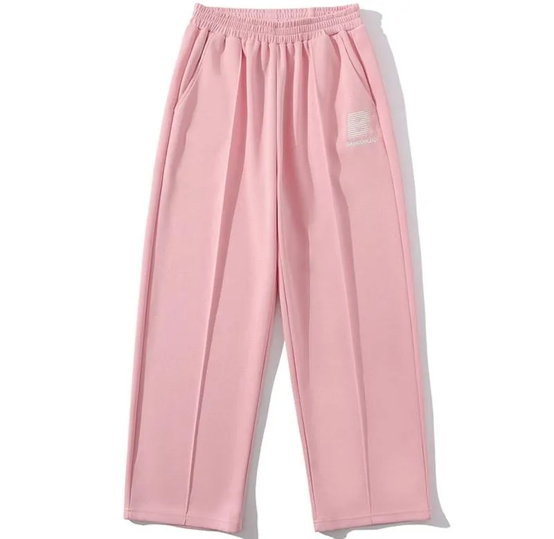 Vintage Women's Cotton Polyester French Terry Compound Sports Trousers, Lady's Sportwear Joggers