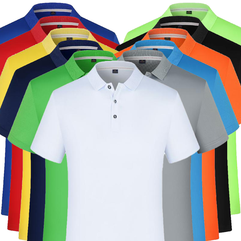 Mens Custom Polo Shirts Wholesale Apparel Manufacturers Quick Dry Printed Sports Casual Cheap Customized Polyester Polo Shirt