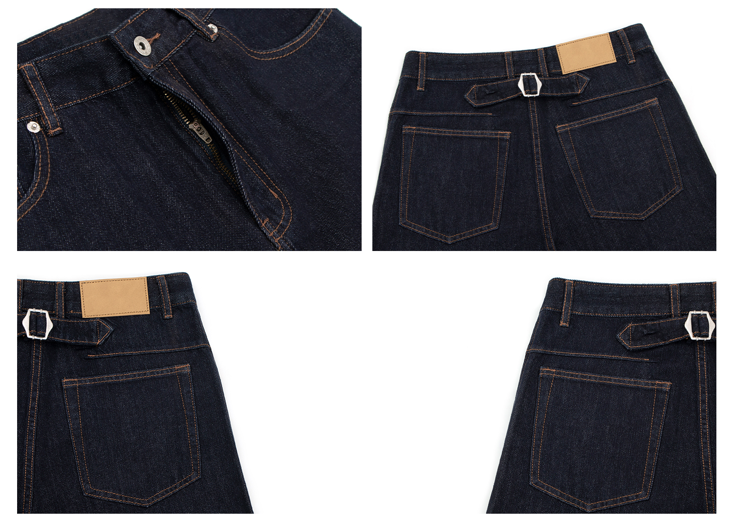 Manufacturer Custom High Quality Straight-leg Raw Denim Pants Streetwear Wholesale Unisex Casual baggy clean fit Wash Jeans