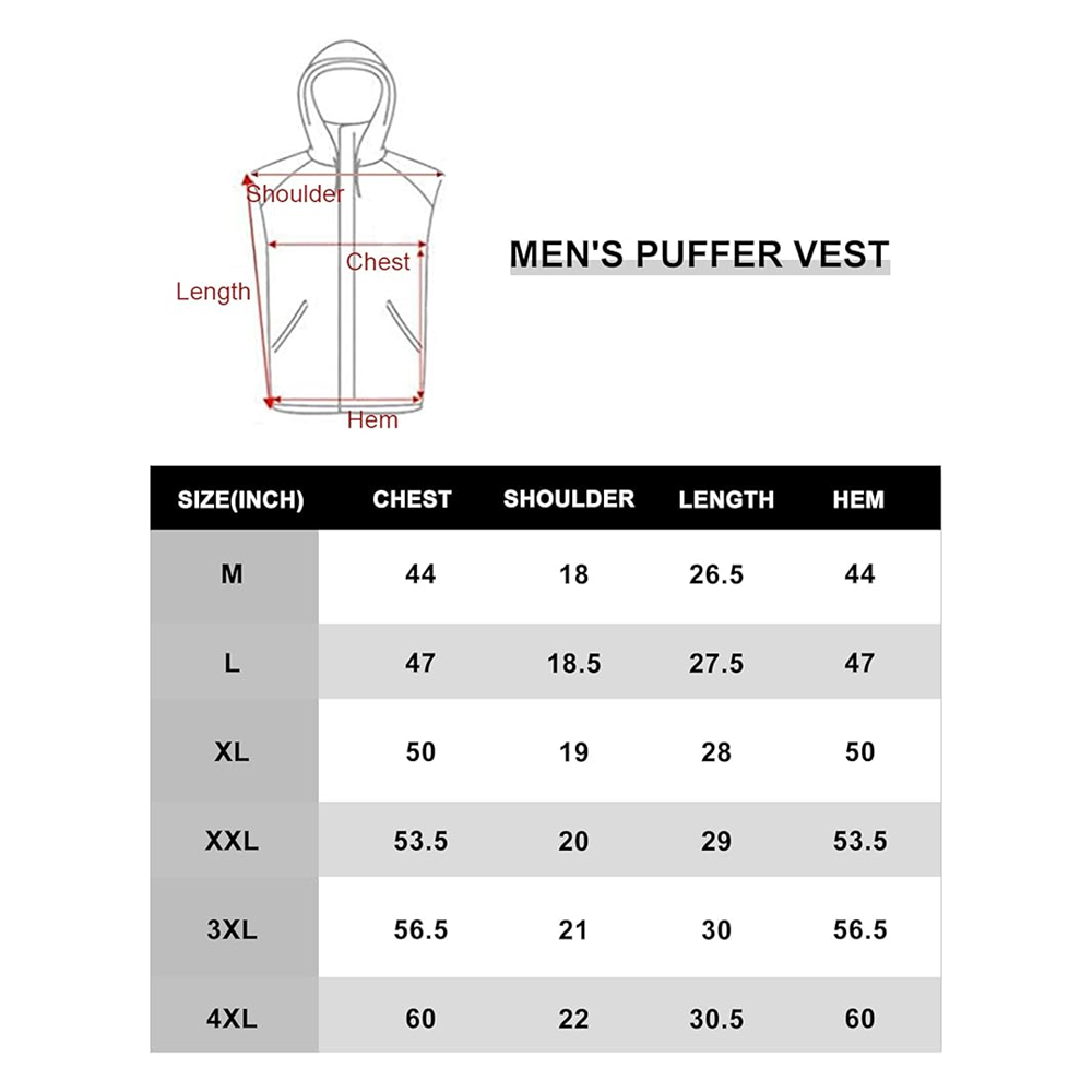 Puffer Vest Showcase 1