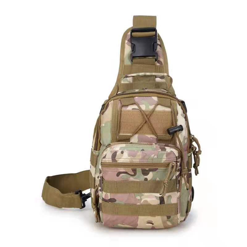 Tactical Cross Body Sling Bag Camping Hiking Chest Pack