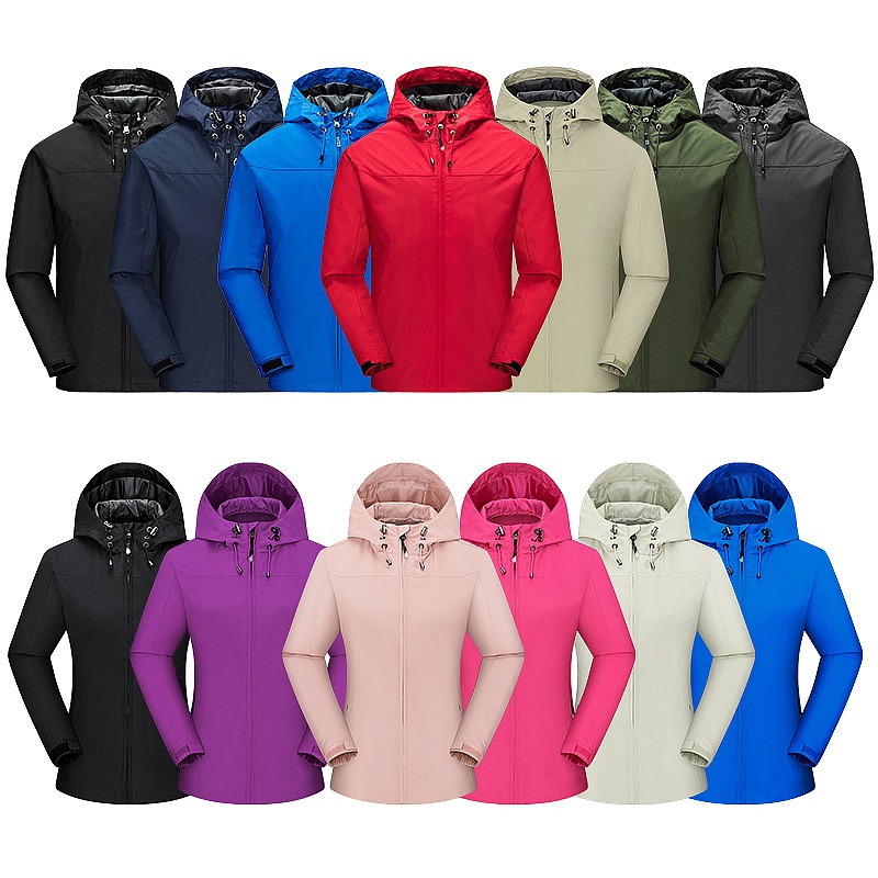 Custom Logo Men's Rain Coat with for Gore Tex Waterproof Windbreaker for Hiking &amp; Fishing Plus Size Jacket-Manufacturer's