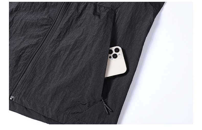 CONMR New Design Rain Jacket Water-repellent Windbreaker Jacket UV Protective Lightweight Jacket Outdoor Fishing