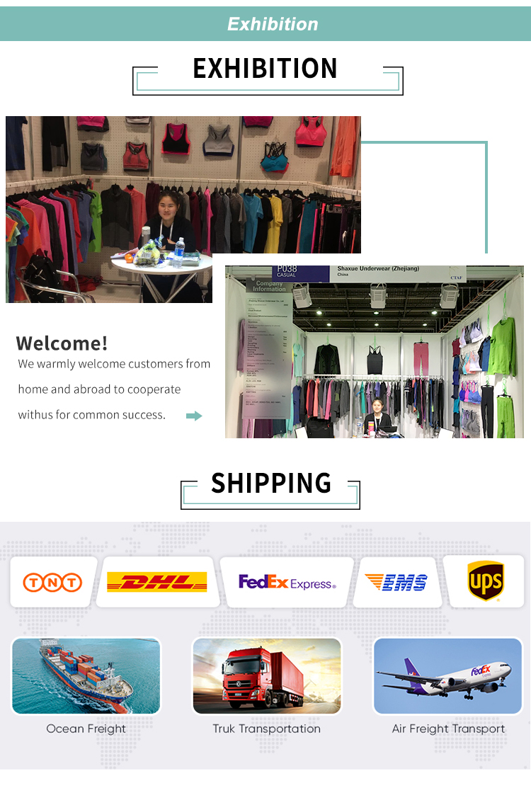 Sportswear shipment preparation