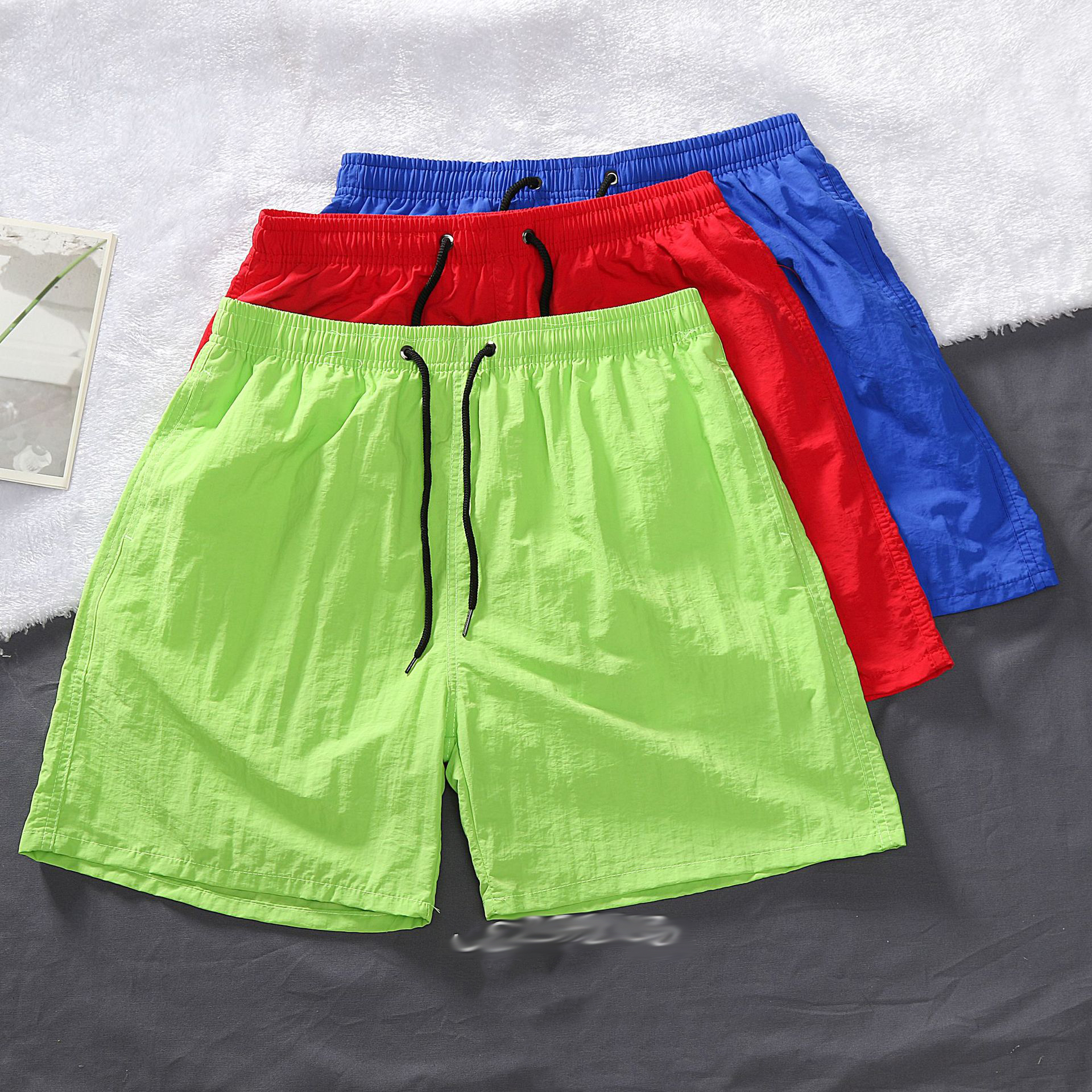 New Design Board Shorts Unisex Swimming Trunks Waterproof Swim Beach Shorts OEM Custom Logo Summer Bath Suits for Men