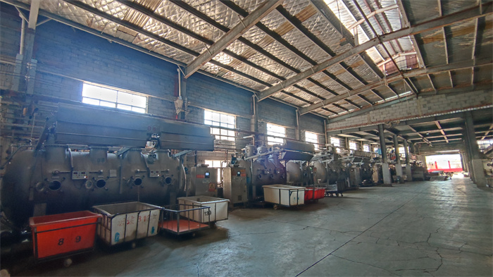 Fabric dyeing process — dyed cloth production at Eglin Fashion