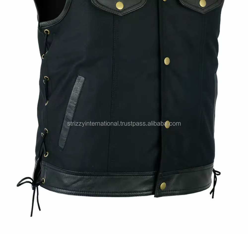 Leather Vest Detail 4