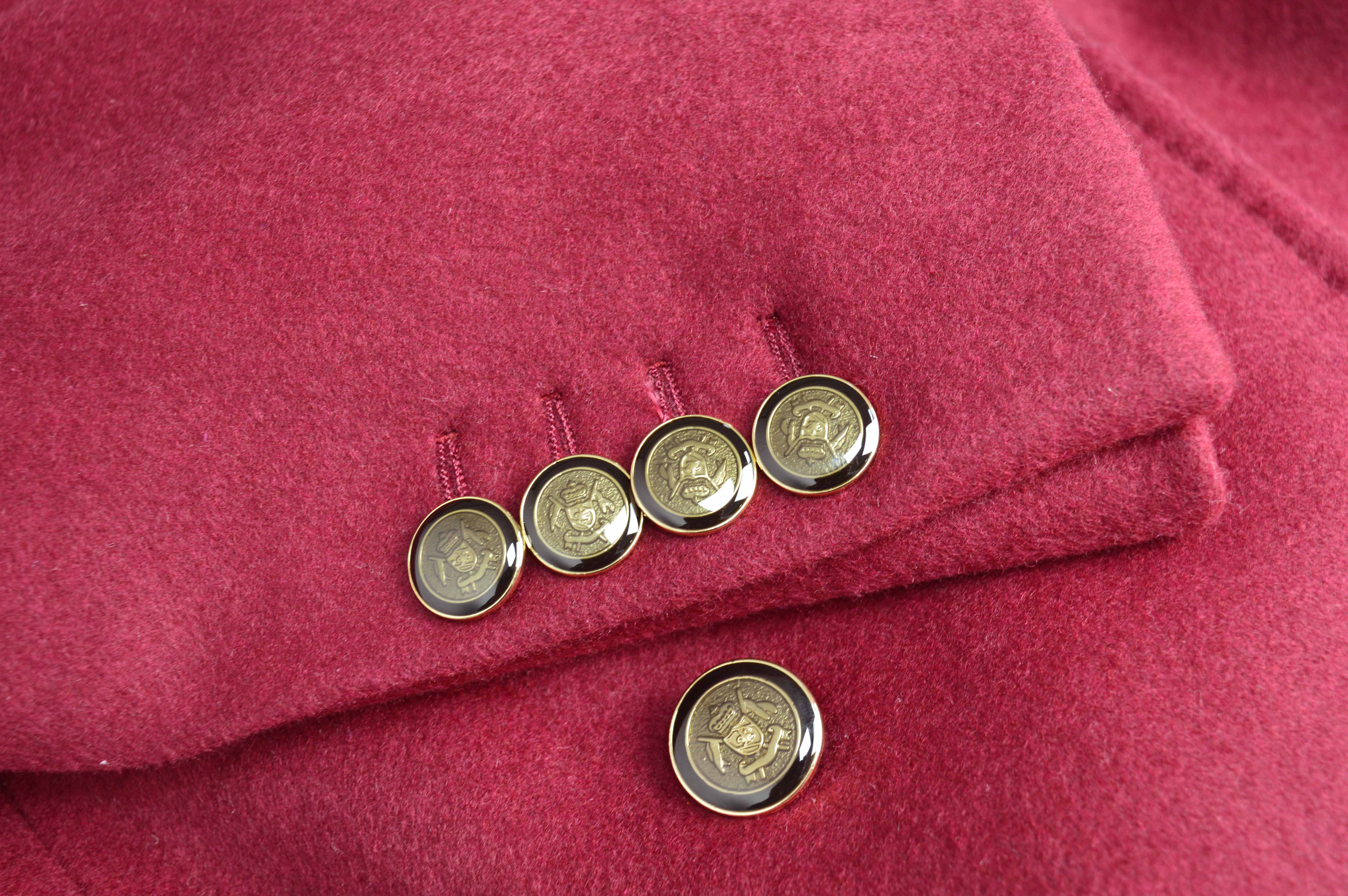 Men's High-End Winter Warm Woolen Coat Classic Formal Long Overcoat Double Breasted Closure Plus Size Formal Wear Waterproof