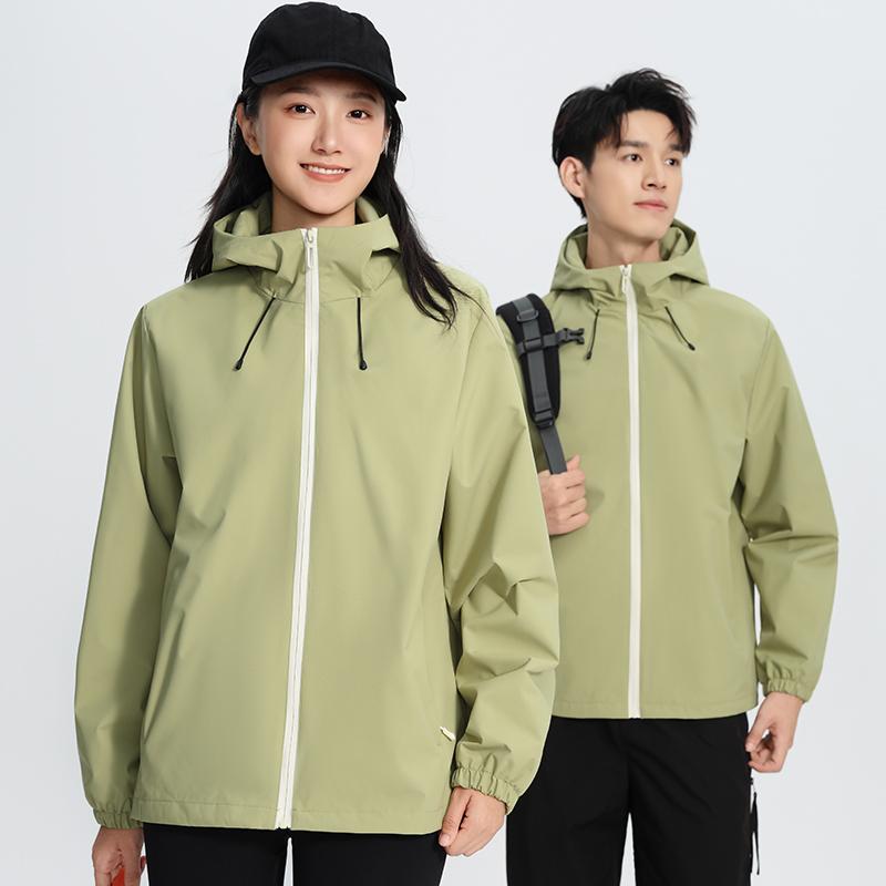 2025 Custom Logo Autumn Winter Workwear 3-in-1 Jacket Thin Windbreaker Waterproof Outdoor Hiking Wear