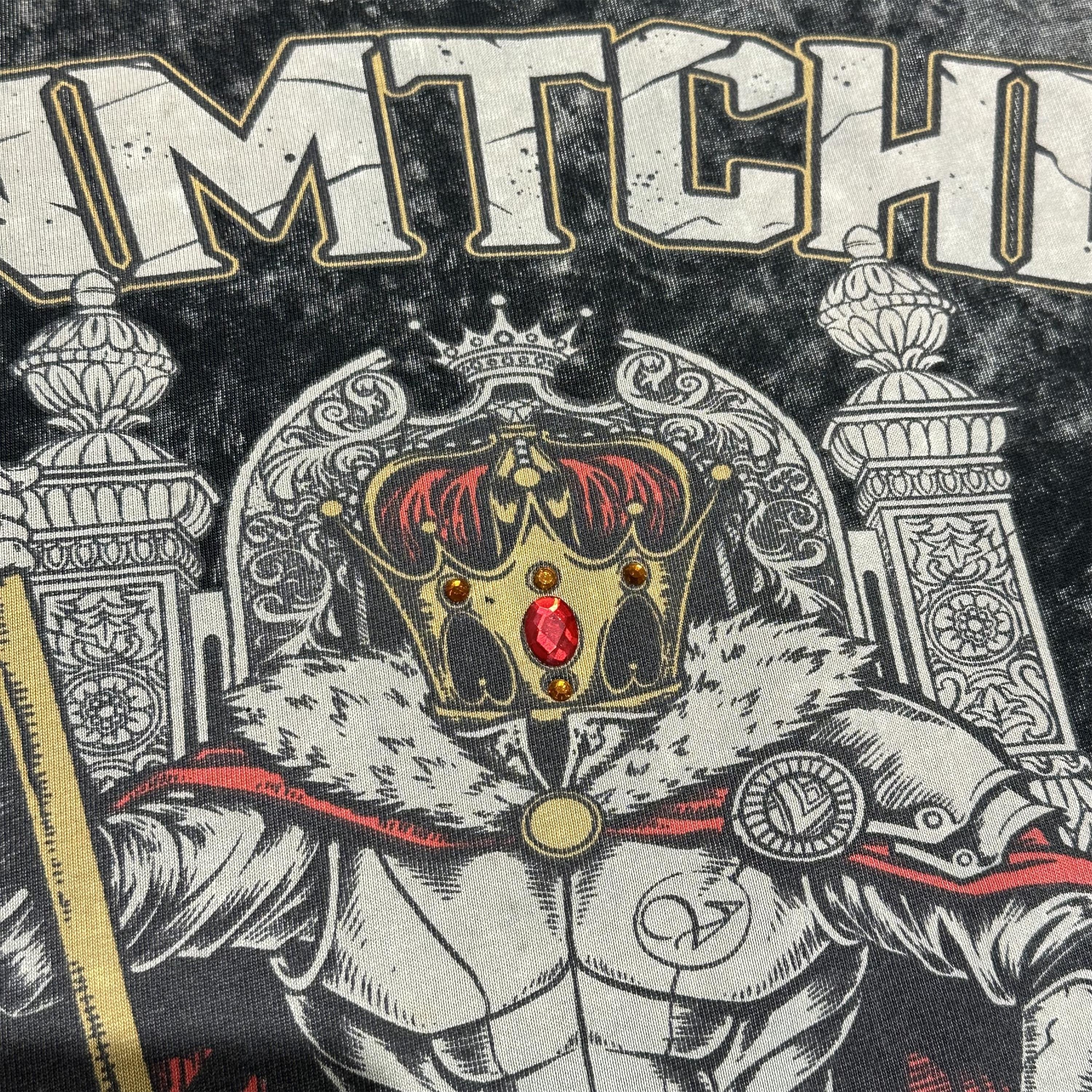 High Quality Custom Acid Wash DTG Ripped Rhinestone Organic Cotton Men Tee Tshirt Top Teeshirt Activewear Streetwear T Shirt