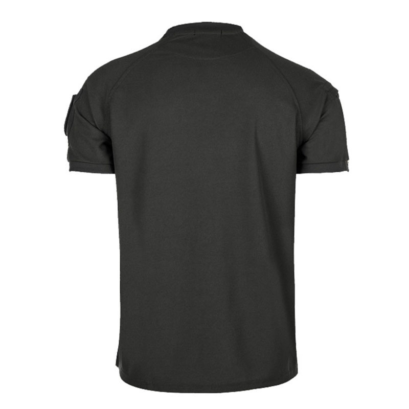 Mens Tactical Quick Dry Polo Shirt for Summer Outdoor Breathable Paintball Training T-shirt Solid 100% Polyester Camouflage Top