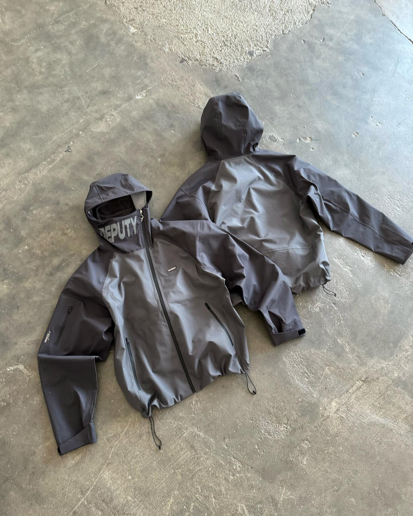 Custom Windproof Camouflage Oversized Jacket Waterproof Nylon Lightweight Outdoor Windbreaker Hoodie Color Block Zipup Vintage