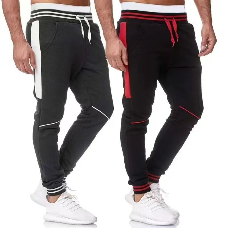 Men′ S Sweatpants Tapered Gym Running Workout Pants Athletic Drawstring Joggers with Pockets Men′ S Training Zipper Pocket Essential Jogger