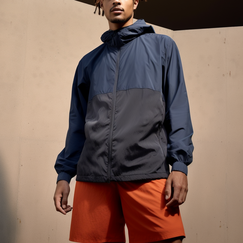 Custom Design OEM Factory Men's Nylon Quarter Zip Windbreaker Jacket Wholesale Bulk Order Winter Sportswear Brand