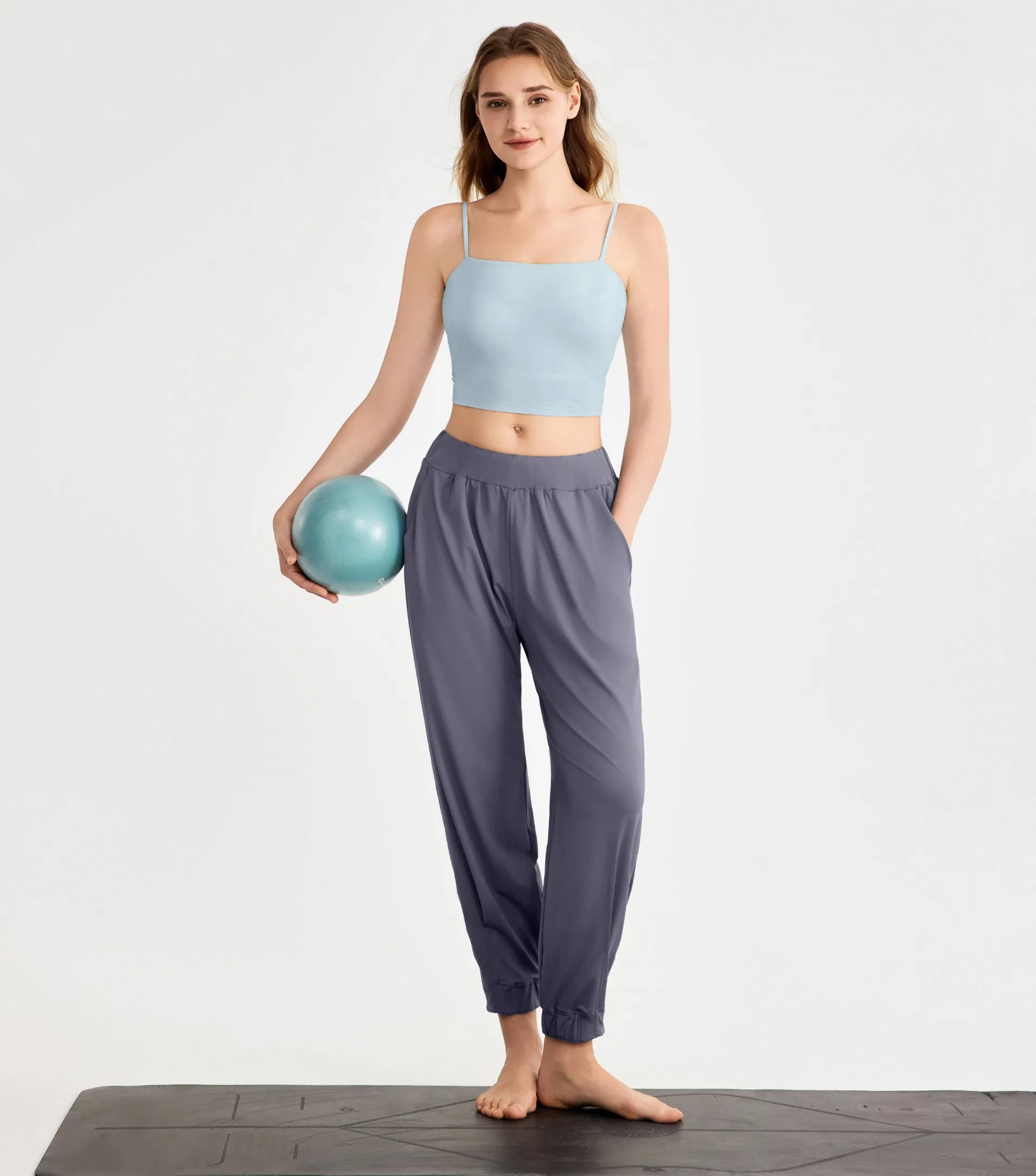 Women's Activewear Sports Pants Highwaisted Slim Yoga Joggers
