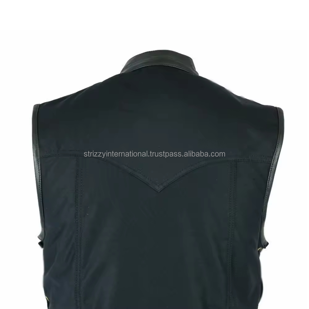 Leather Vest Detail 6