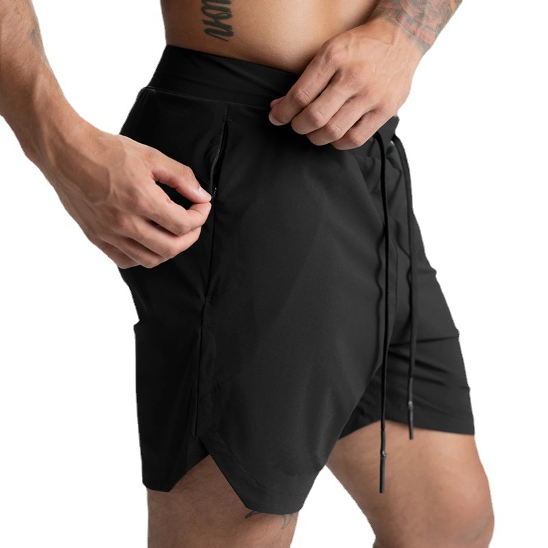 Athletic Shorts Custom Logo 100% Polyester Light Joggers Running Gym Activewear Men Fitness Gym Shorts