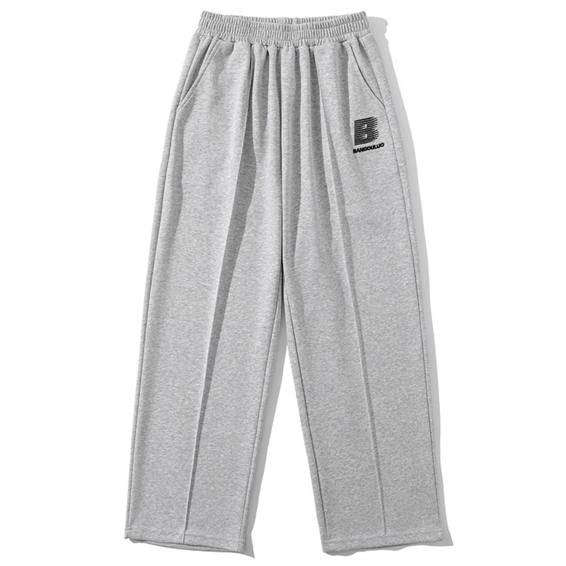 Vintage Women's Cotton Polyester French Terry Compound Sports Trousers, Lady's Sportwear Joggers