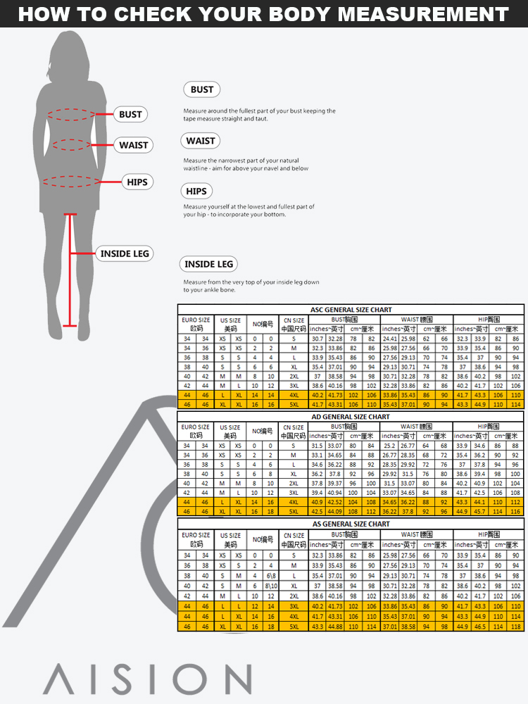 Size Information Guide